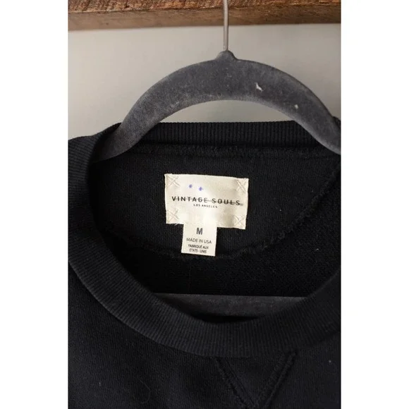 SALE Free People La Skyline Pullover Sweatshirt Vintage Souls Medium or Large - Picture 5 of 6